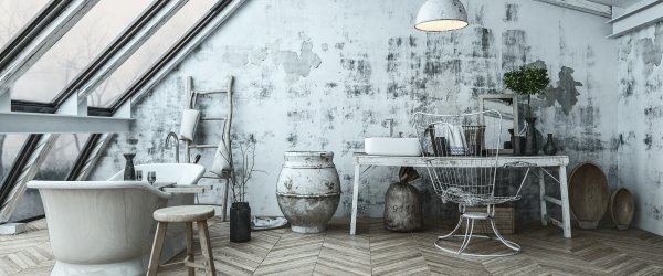 salle de bain sous combles